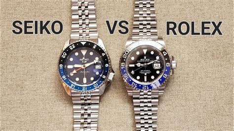 Seiko gmt vs Rolex